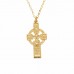 Irish Gold Celtic Cross - Cross of Ahenny Earrings & Pendants